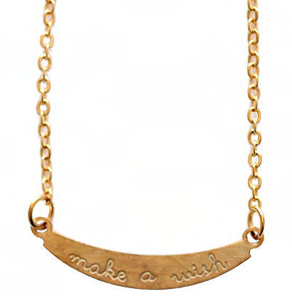 Make A Wish Necklace