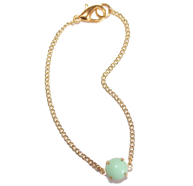 Jade Green Stone Bracelet
